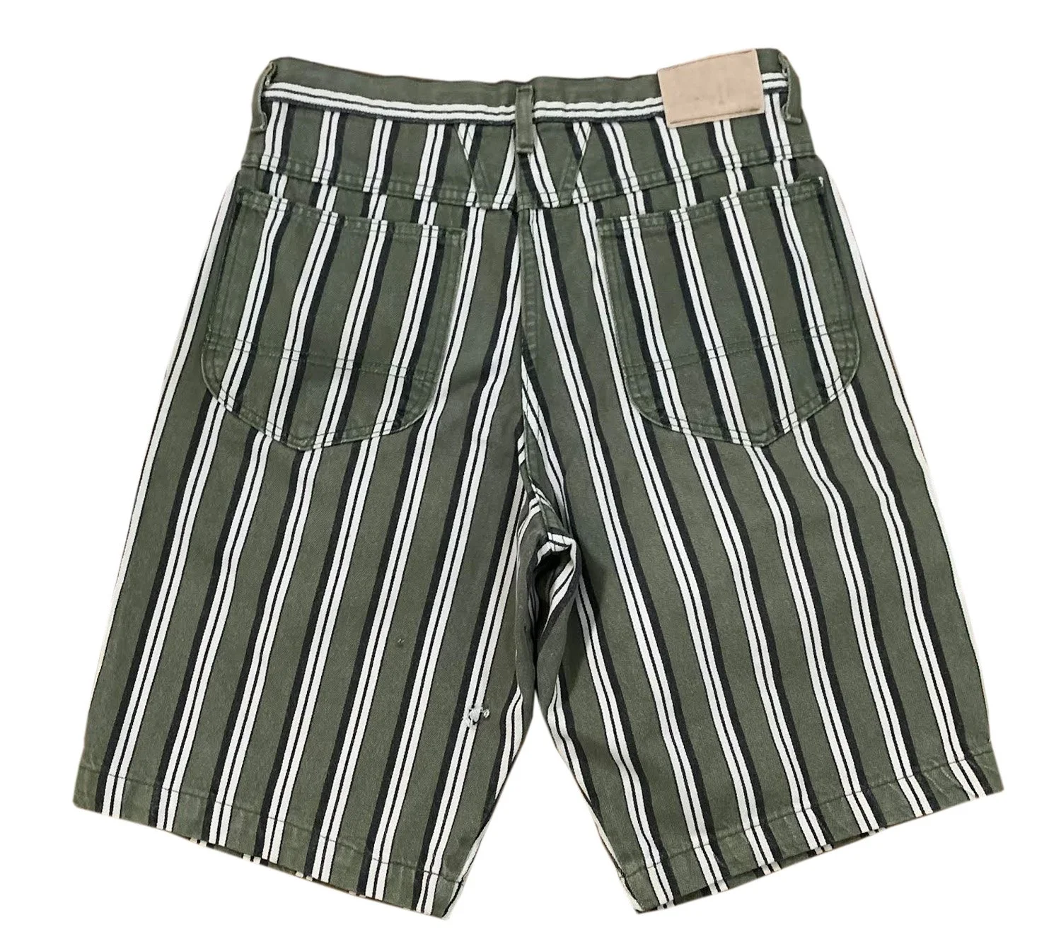 Vintage Marithe Francois Girbaud Striped Shorts (Size 31) — RootsBK